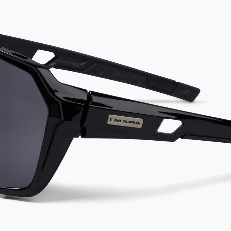 Окуляри сонцезахисні Endura Singletrack Frameless black/platinum revo smoke/clear silver flash 3