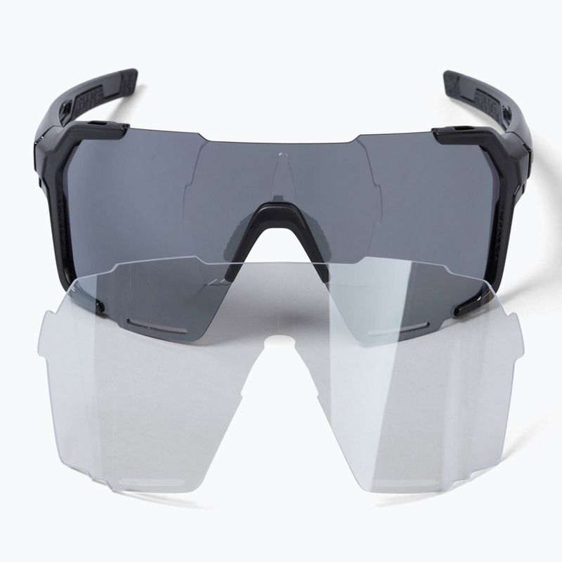 Окуляри сонцезахисні Endura Singletrack Frameless black/platinum revo smoke/clear silver flash 5