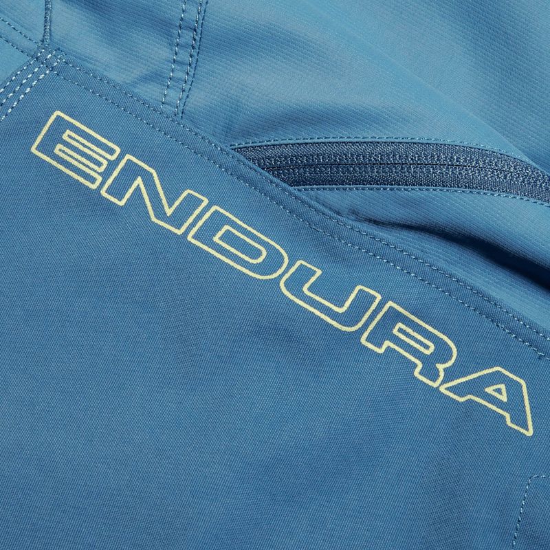 Чоловічі велосипедні шорти Endura Hummvee Short сині сталеві 11