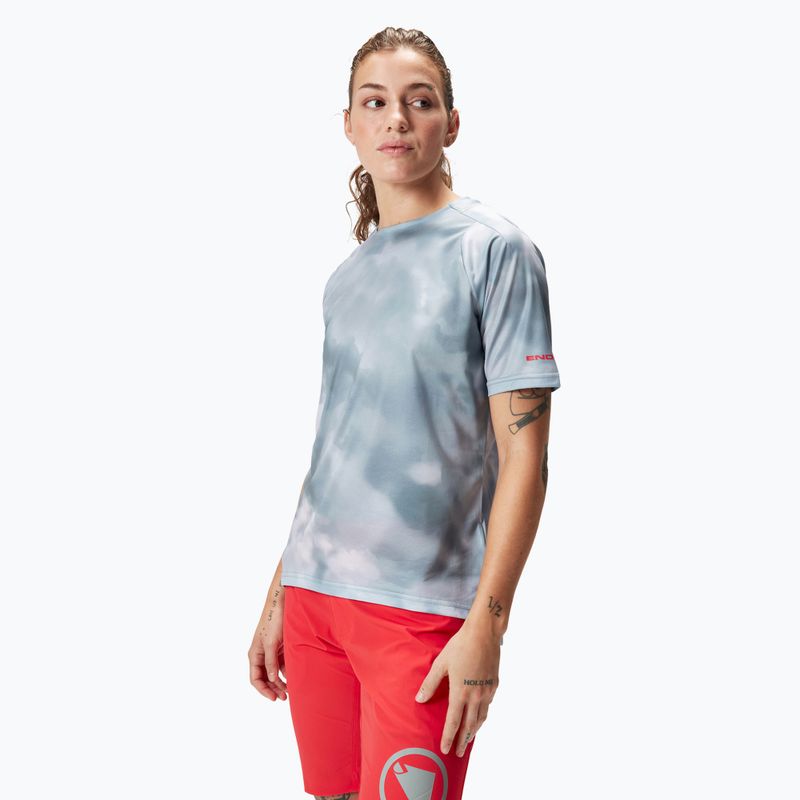 Жіноча велофутболка Endura Cloud Ltd S/S dreich grey 3