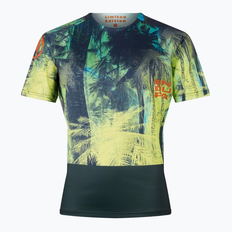 Жіноча велофутболка Endura Tropical Print Ltd ghillie green 7