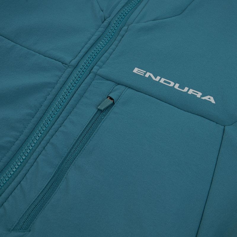 Чоловіча велосипедна куртка Endura MT500 Polartec barra синя 3