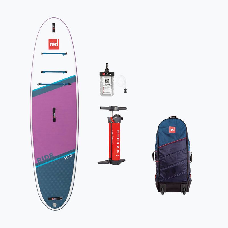 SUP дошка Red Paddle Co Ride 10'6" SE фіолетова 17611 15