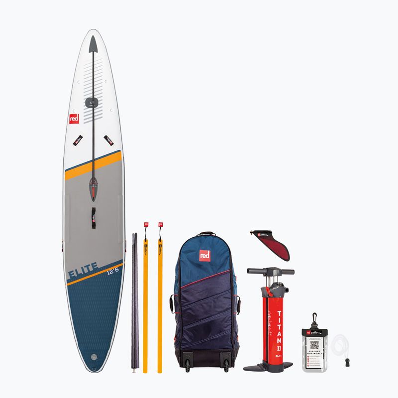 Дошка SUP Red Paddle Co Elite 2024 12'6" сірий