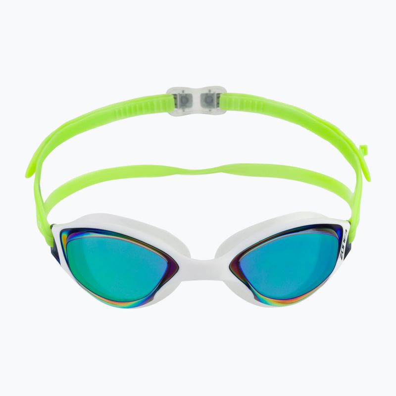 Окуляри для плавання ZONE3 Aspect rainbow mirror/lime/white SA20GOGAS117 2