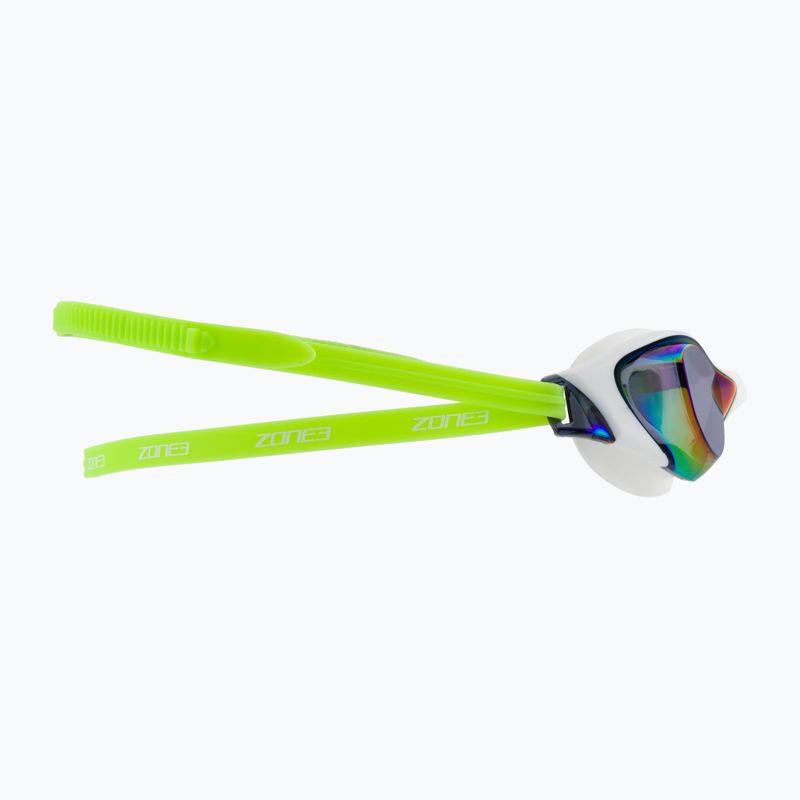Окуляри для плавання ZONE3 Aspect rainbow mirror/lime/white SA20GOGAS117 3