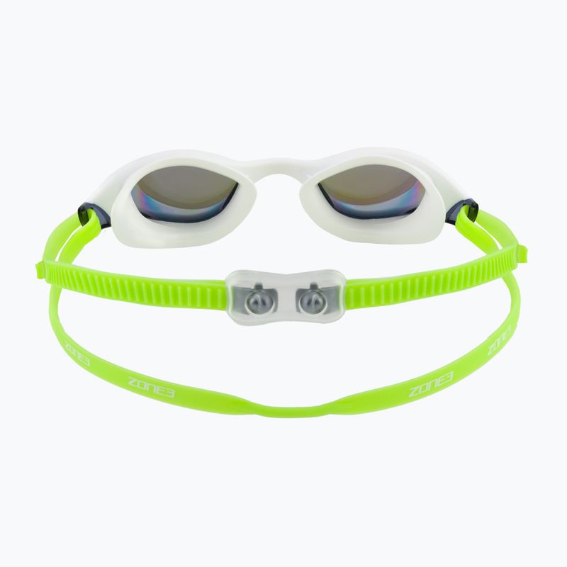 Окуляри для плавання ZONE3 Aspect rainbow mirror/lime/white SA20GOGAS117 5