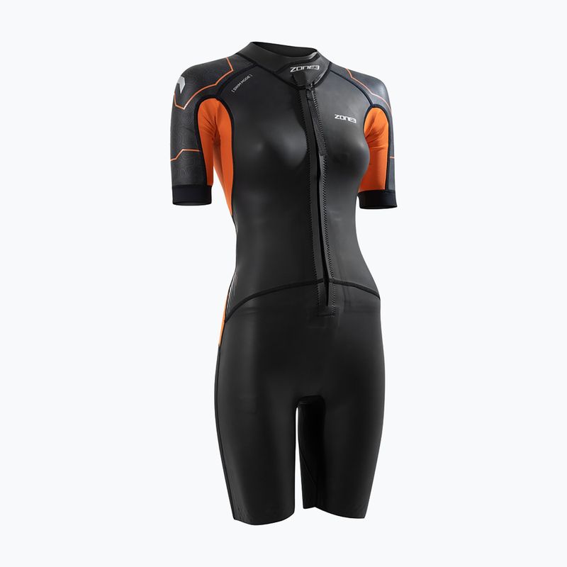 Гідрокостюм для триатлону жіночий ZONE3 Versa Swimrun чорний WS21WSRV101