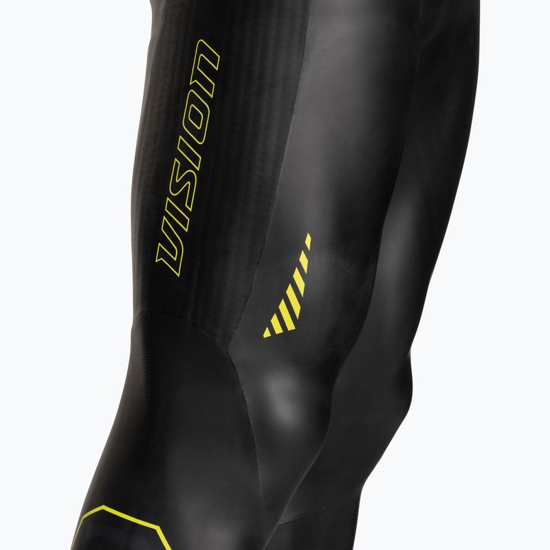 Гідрокостюм для тріатлону чоловічий ZONE3 Sleeveless Vision black/lime/gun metal 6