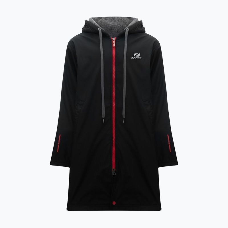 Дитячий комбінезон ZONE3 Polar Fleece Parka Changing Robe Jr чорний