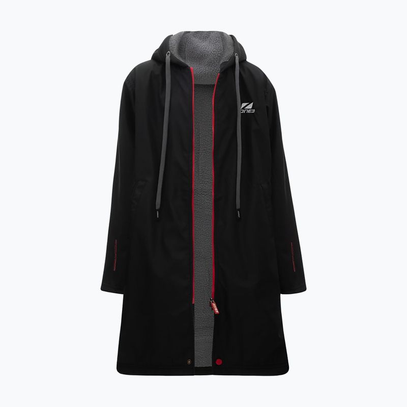 Плащ дитячий ZONE3 Polar Fleece Parka Changing Robe Jr black 3