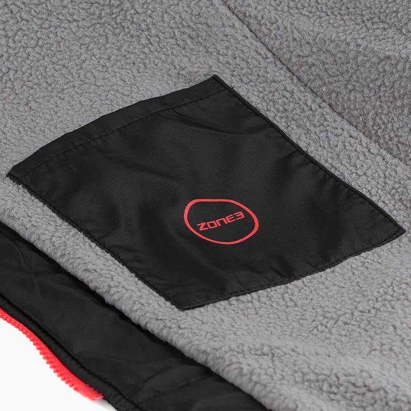 Дитячий комбінезон ZONE3 Polar Fleece Parka Changing Robe Jr чорний 7