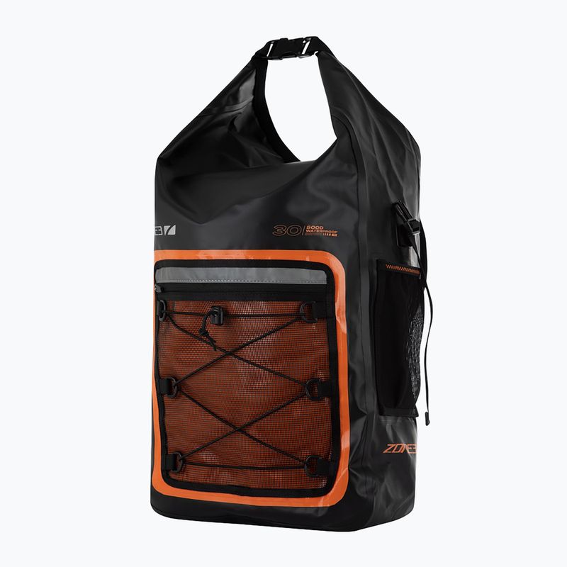 Рюкзак водонепроникний ZONE3 Dry Bag Waterproof 30 л orange/black