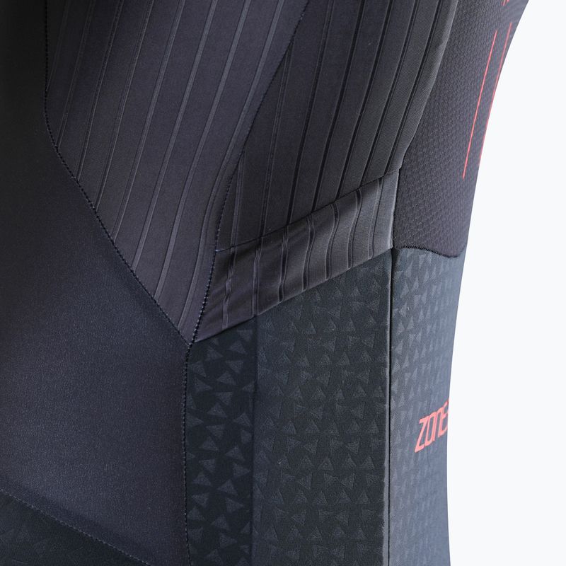 Чоловічий костюм для триатлону ZONE3 Aeroforce X II Trisuit чорний 6