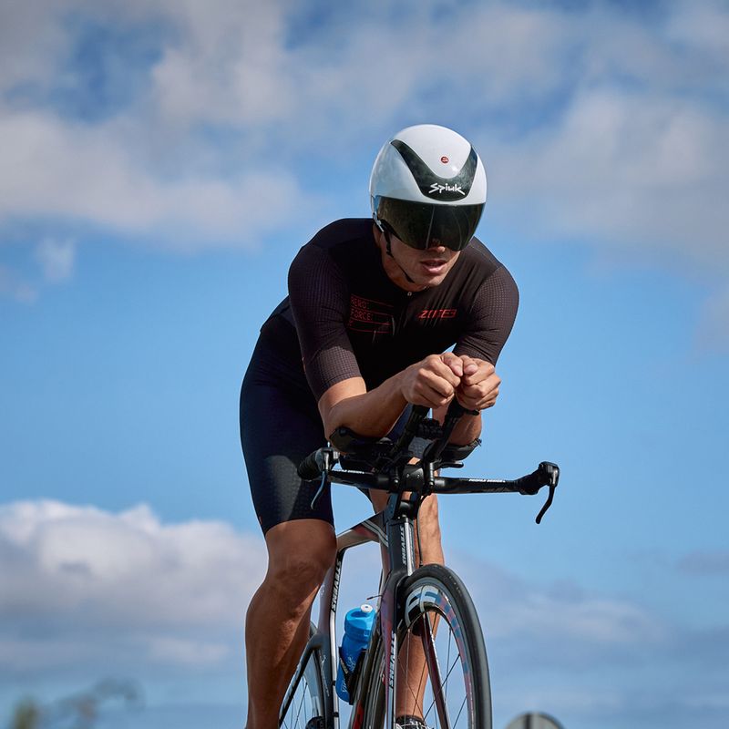 Чоловічий костюм для триатлону ZONE3 Aeroforce X II Trisuit чорний 14