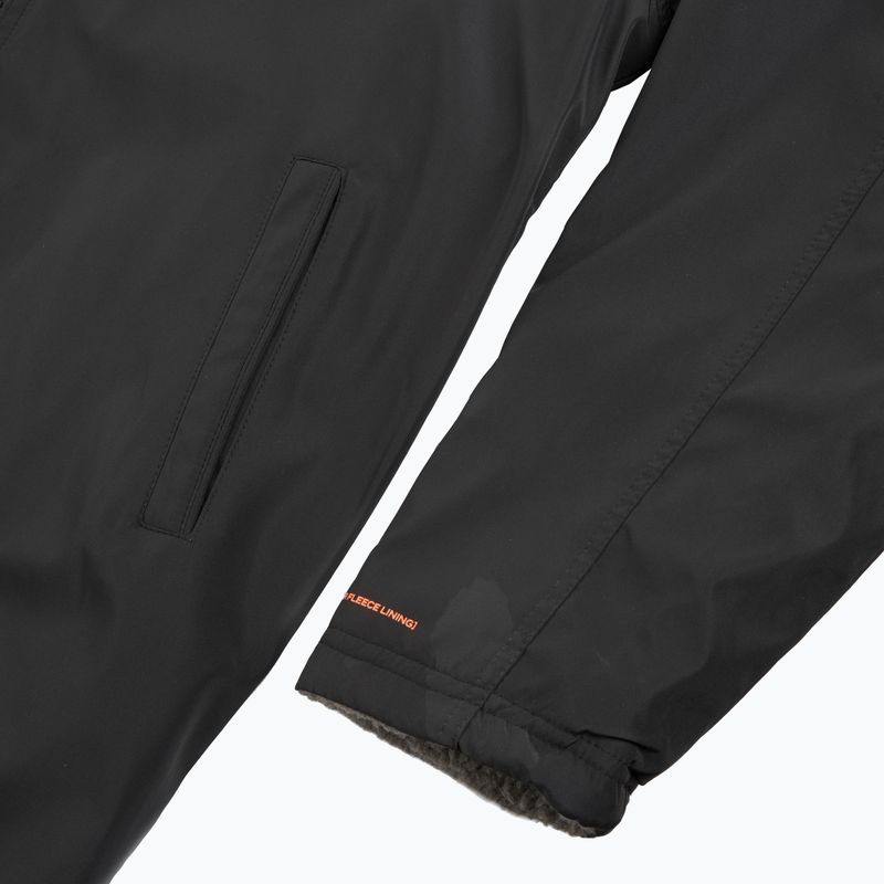 Плащ ZONE3 Recycled Robe Parka black/grey/orange 4