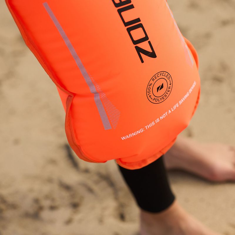 Рятувальний буй ZONE3 Safety Buoy/Tow Float Recycled high vis orange 3