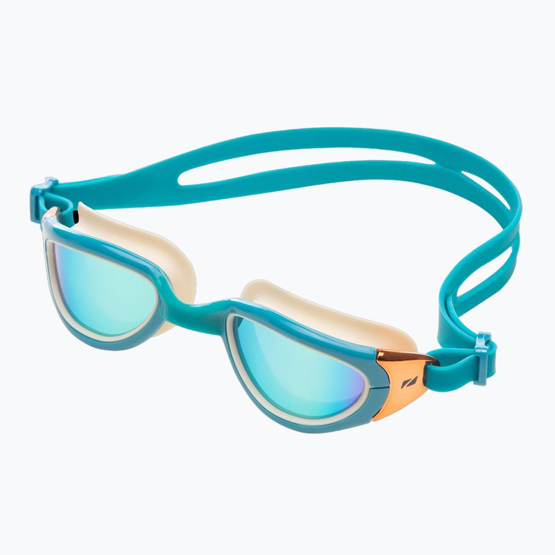 Окуляри для плавання ZONE3 Attack teal/cream/cooper 6