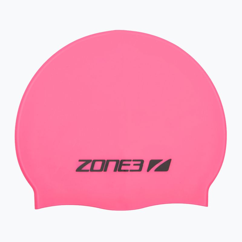ZONE3 Силіконова шапочка для плавання рожева