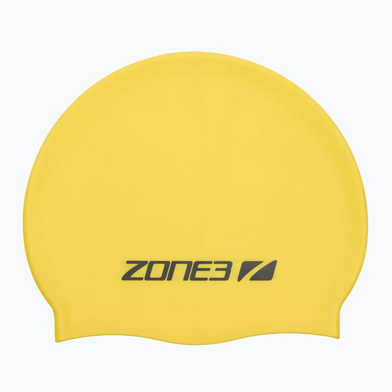 ZONE3 Силіконова шапочка для плавання жовта