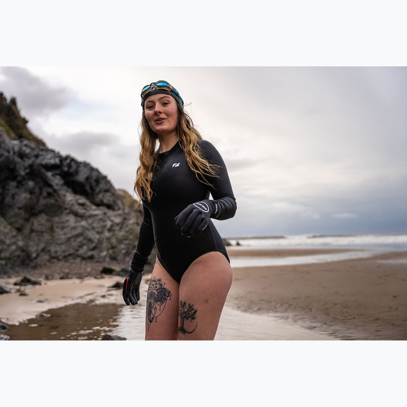 Шапка неопренова ZONE3 Active Flex Swim grey/orange 3