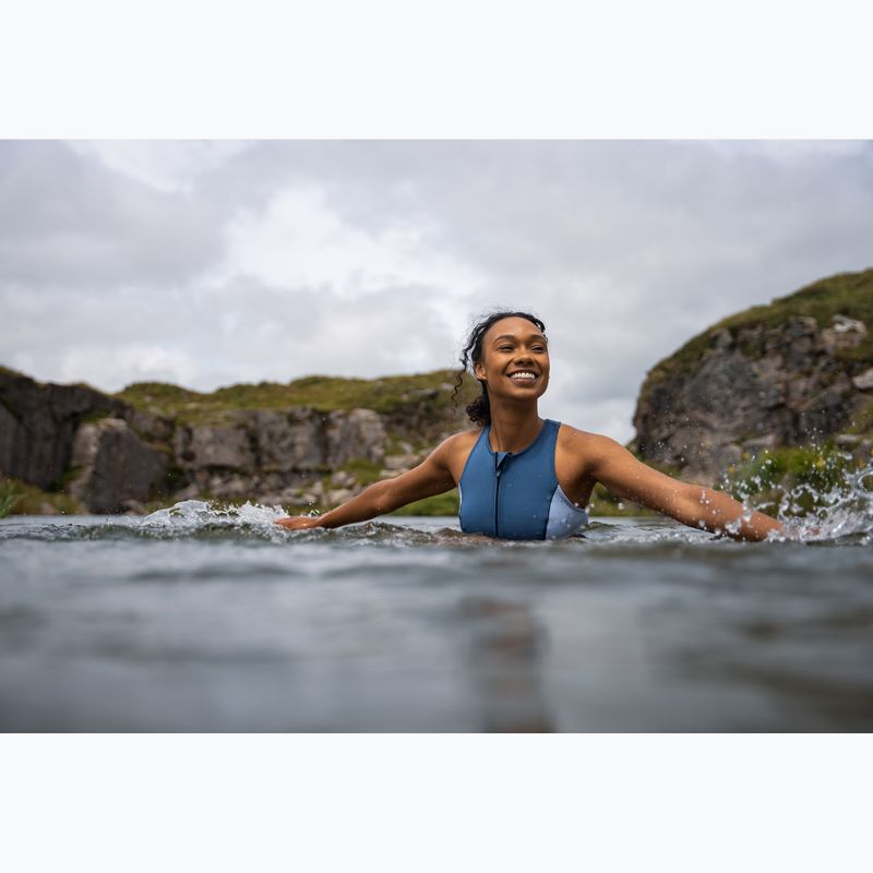 Гідрокостюм жіночий ZONE3 Yulex Sleeveless multi blue/white 6