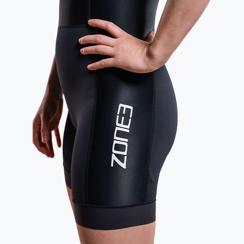 Комбінезон для тріатлону жіночий ZONE3 Activate+ Trisuit black 8