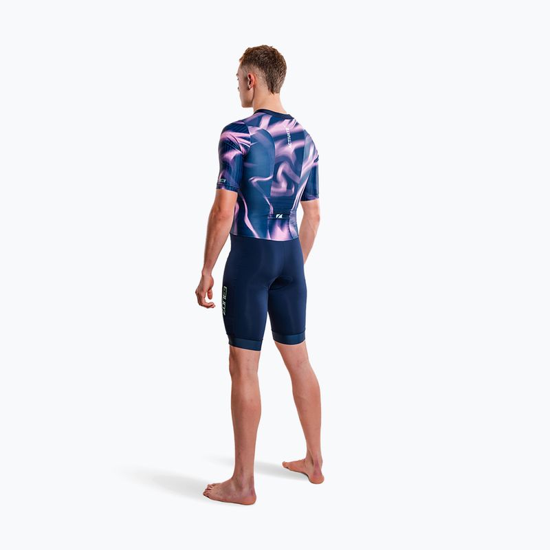 Комбінезон для тріатлону чоловічий ZONE3 Activate+ Trisuit print 5