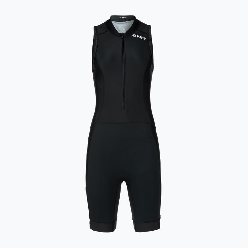 Комбінезон для тріатлону жіночий ZONE3 Activate+ Sleeveless Trisuit black