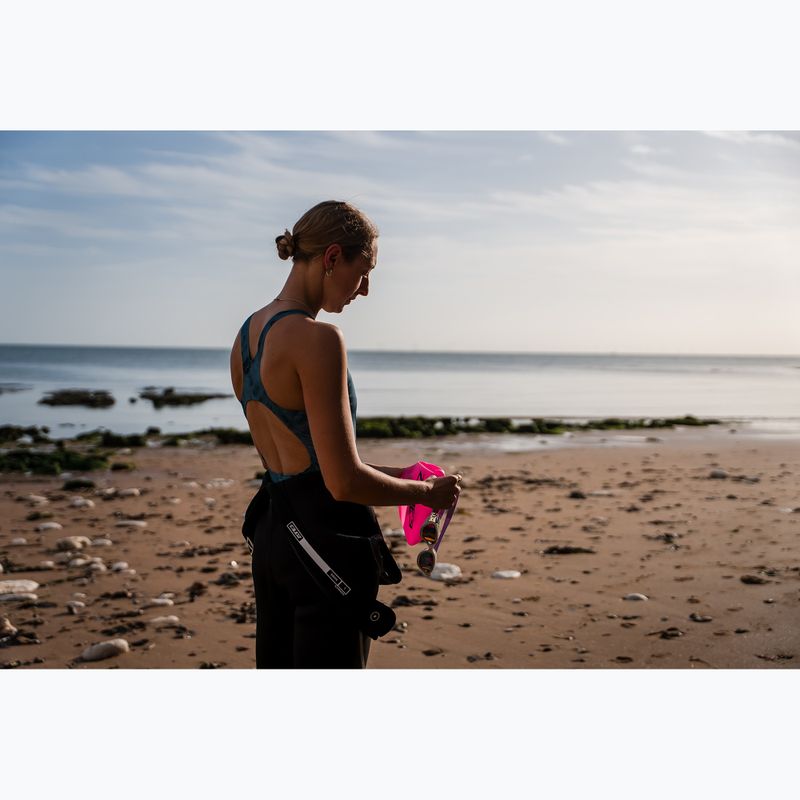 Купальник суцільний жіночий ZONE3 Classic teal tie-dye 11