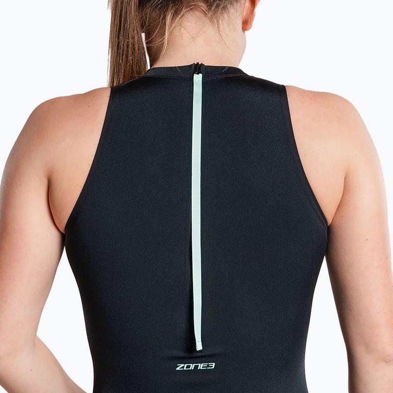 Купальник суцільний жіночий ZONE3 High Neck Costume black 7