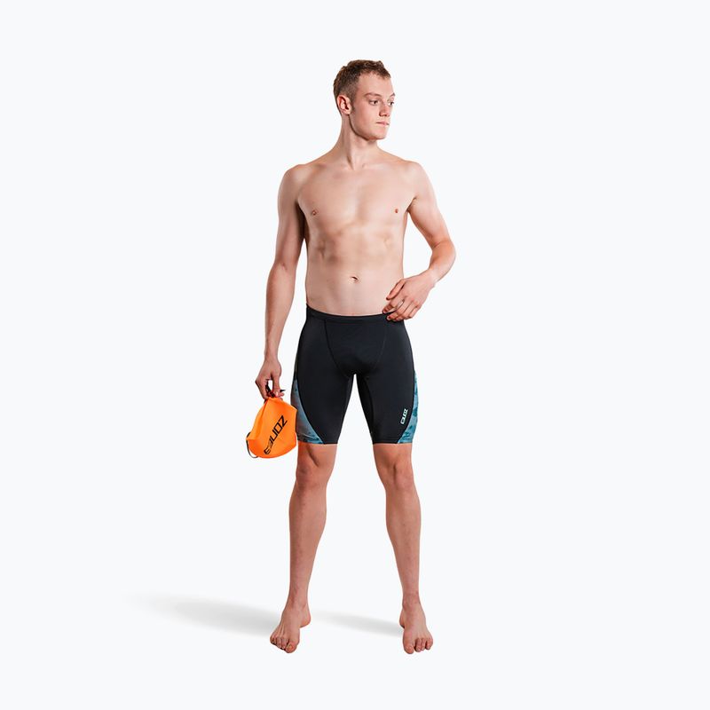 Плавки чоловічі ZONE3 Performance Speed teal tie dye 6