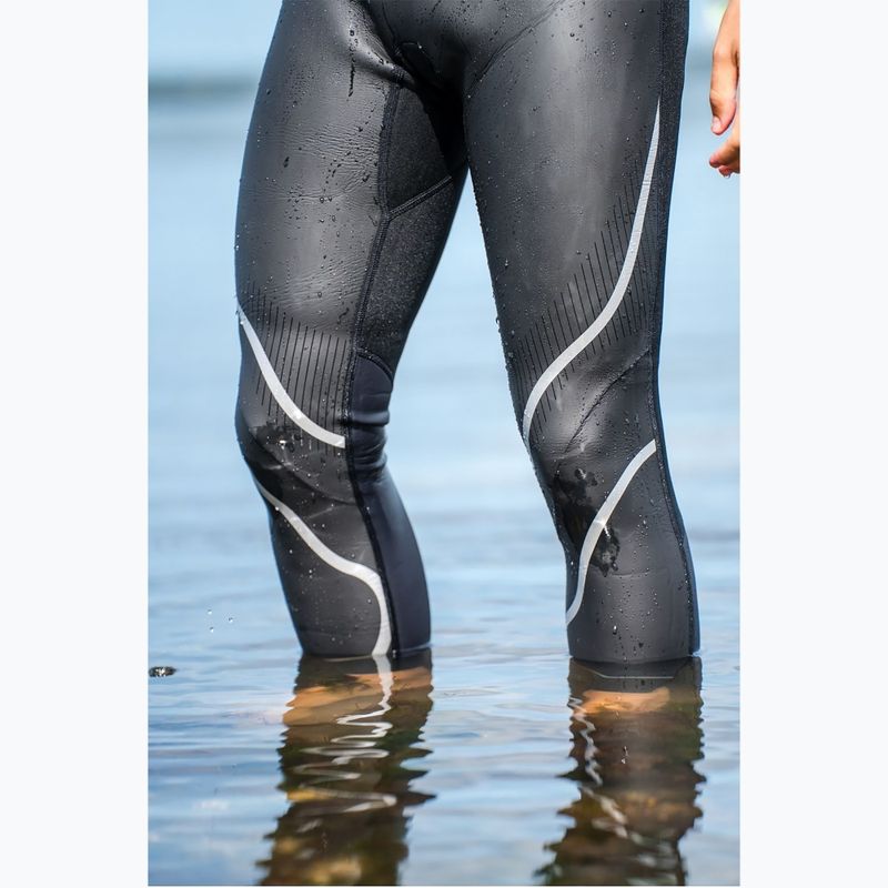 Гідрокостюм тріатлонний чоловічий ZONE3 Glide Sleeveless Wetsuit black/grey 12