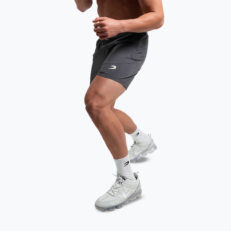 Шорти для тренувань чоловічі Boxraw Valdes 7" charcoal 6