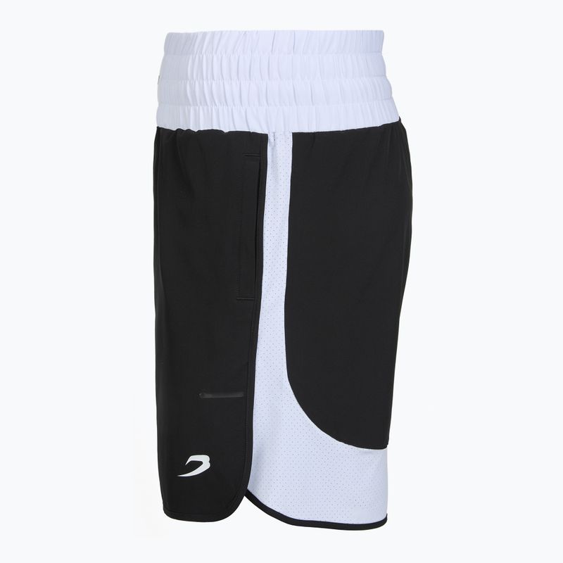 Шорти для тренувань чоловічі Boxraw Stevenson V2 black/white 12