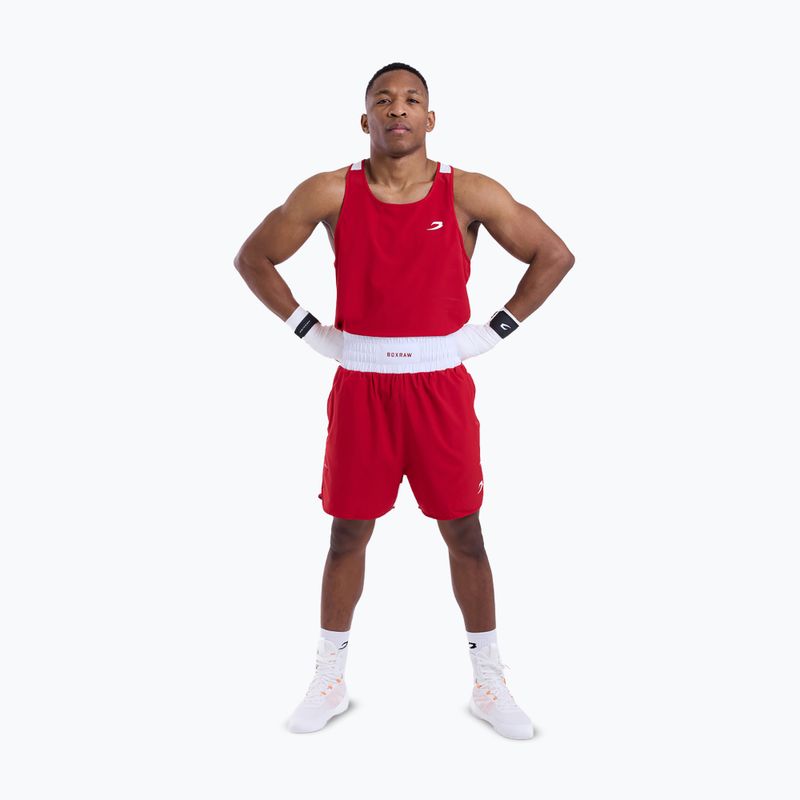 Шорти для тренувань чоловічі Boxraw Stevenson V2 red/white 2