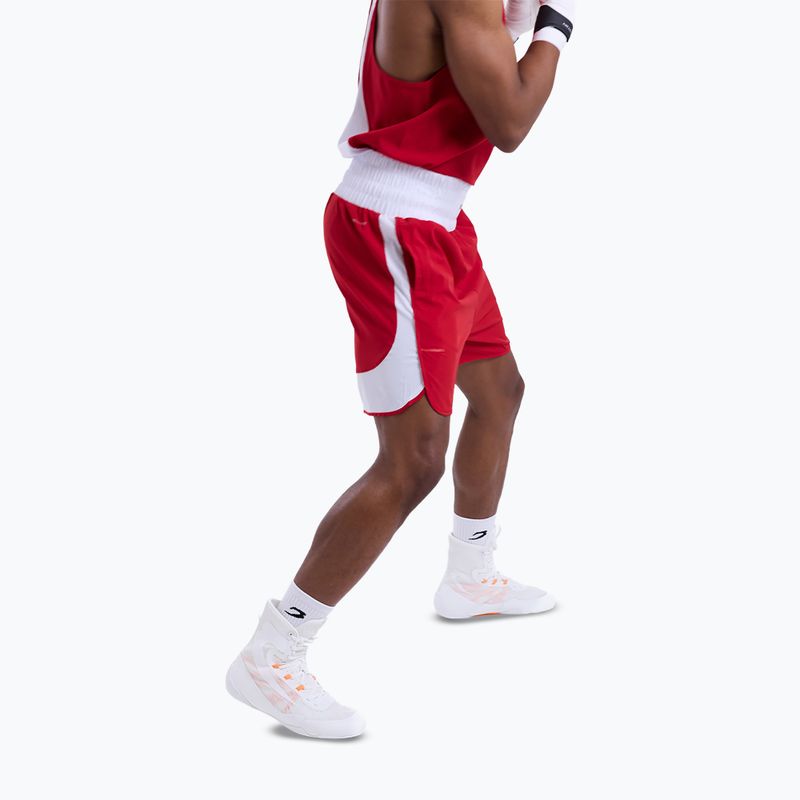 Шорти для тренувань чоловічі Boxraw Stevenson V2 red/white 6