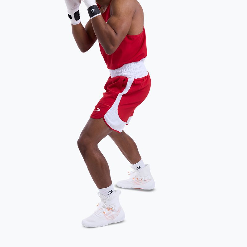 Шорти для тренувань чоловічі Boxraw Stevenson V2 red/white 7