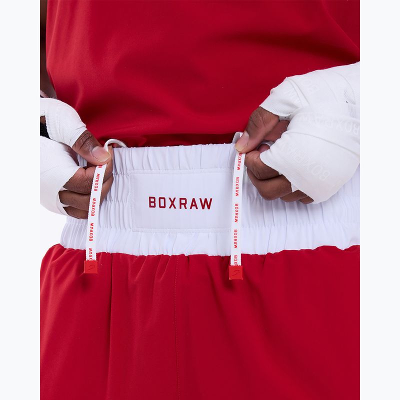 Шорти для тренувань чоловічі Boxraw Stevenson V2 red/white 8