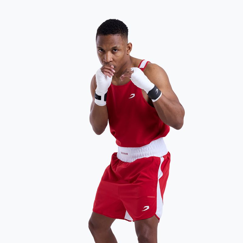 Футболка чоловіча Boxraw Stevenson V2 Tank red/white 4