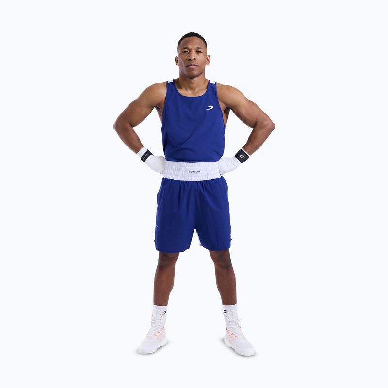 Шорти для тренувань чоловічі Boxraw Stevenson V2 blue/white 2