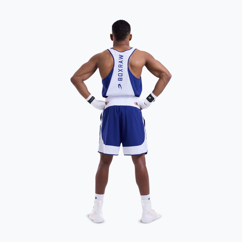 Шорти для тренувань чоловічі Boxraw Stevenson V2 blue/white 3