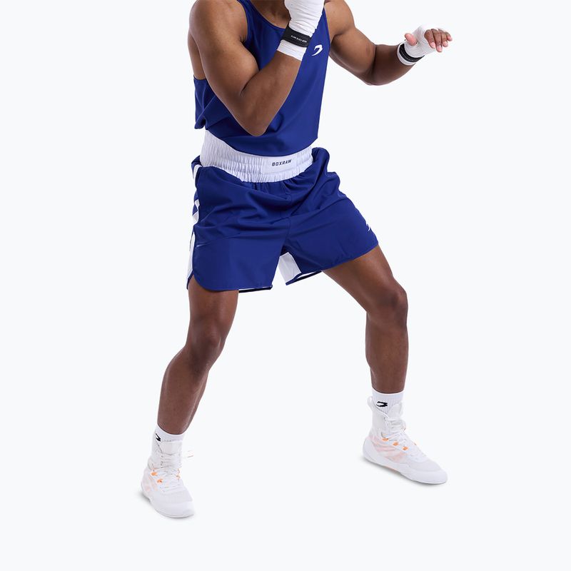 Шорти для тренувань чоловічі Boxraw Stevenson V2 blue/white 5