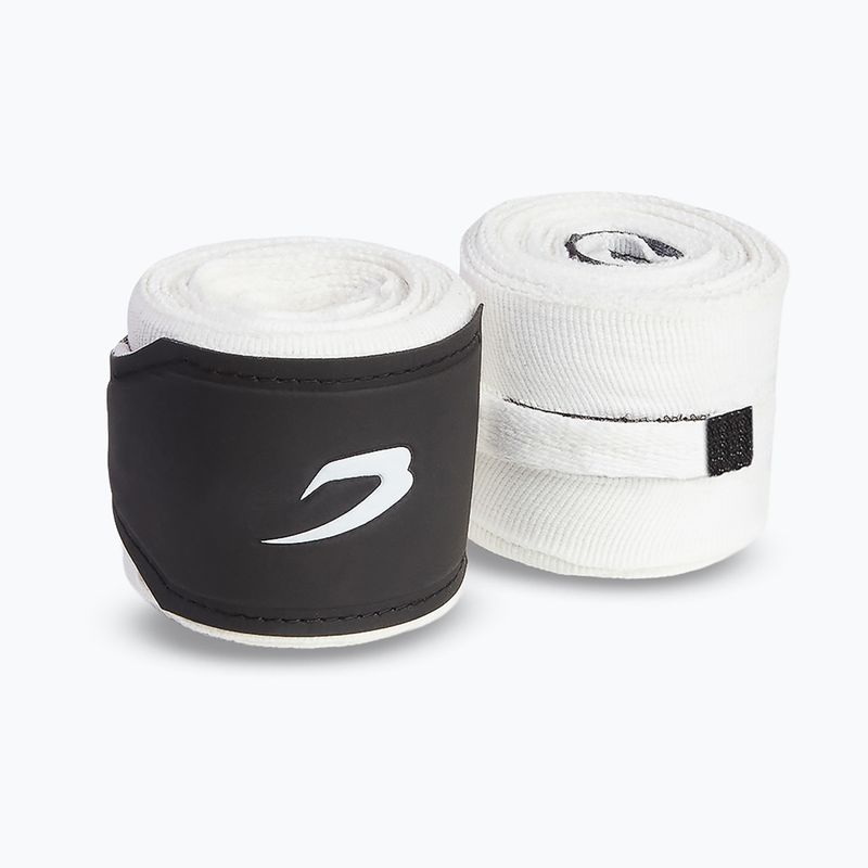 Бинти боксерські BOXRAW Hand Wraps 450 cm white 2