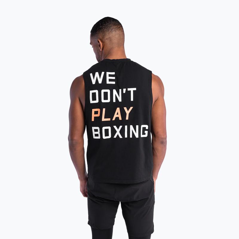 Футболка чоловіча BOXRAW We Don't Play Boxing Muscle Tank black 3