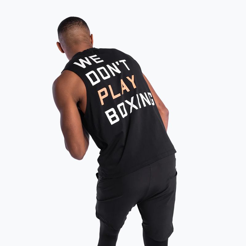 Футболка чоловіча BOXRAW We Don't Play Boxing Muscle Tank black 6