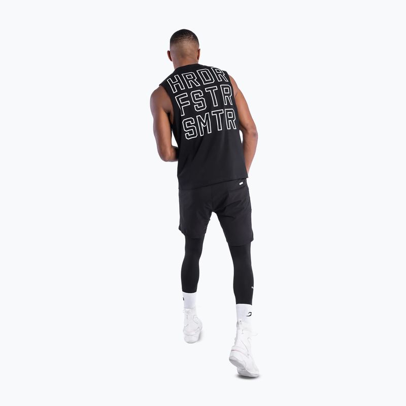 Футболка чоловіча Boxraw HRDR FSTR SMTR Muscle Tank Black 4