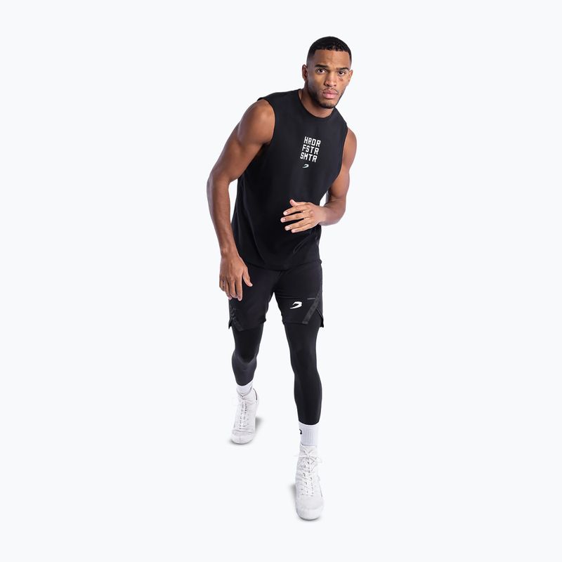 Футболка чоловіча Boxraw HRDR FSTR SMTR Muscle Tank Black 5