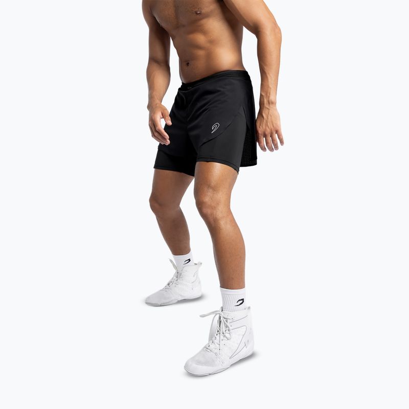 Шорти для тренувань BOXRAW Tunero 2-in-1 black 4