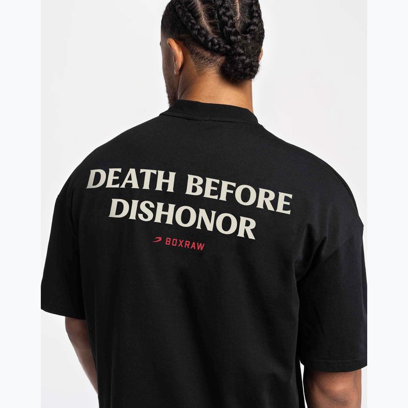 Футболка чоловіча BOXRAW Death Before Dishonor Oversized black 7